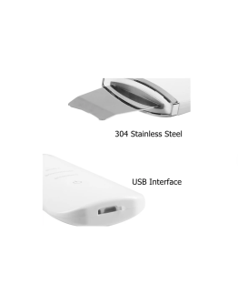 Ultrasonik Spatula Yüz Akne Giderici Siyah Nokta Temizleme Cihazı